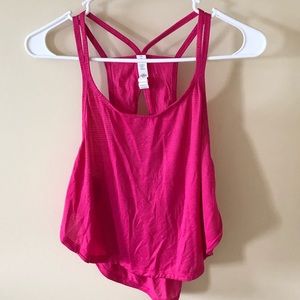 Lulu flowy crop tank